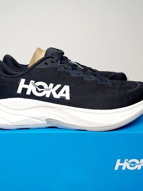 HOKA Rincon 4 Men's Neutral Activewear Black Running Shoes Size 10.5D NWT